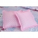 Kit Colcha Cobre leito Belize casal king size 05 pçs rosa