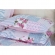 Kit Colcha Cobre leito Belize casal king size 05 pçs rosa